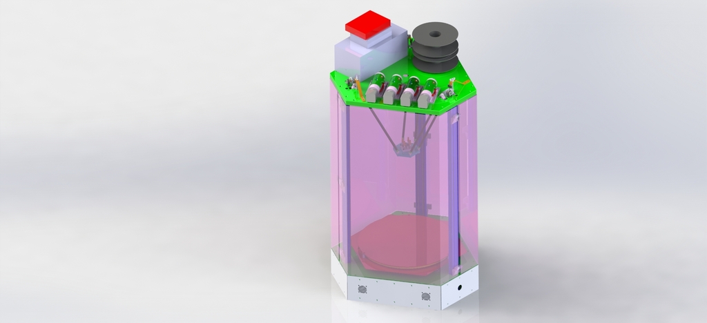 Delta Mines 3D Printer