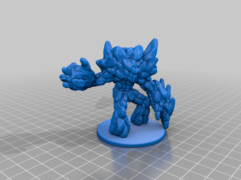 Earth Elemental Posed