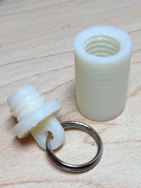 Keychain Pill Bottle