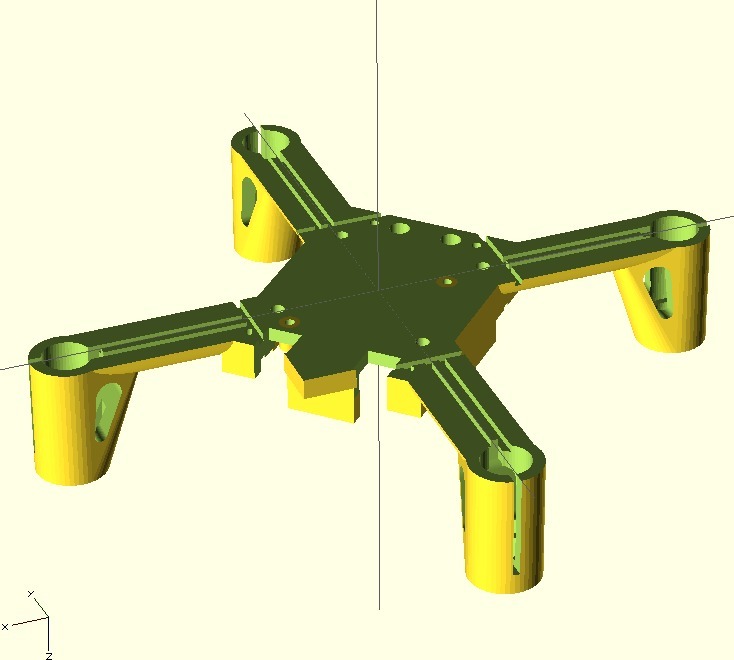 Hubsan x4 frame