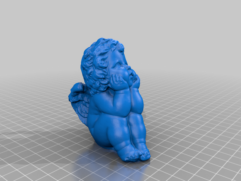 3D Angel Keychain