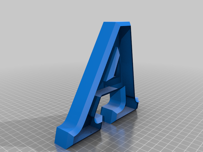 All Alphabet Letters A-Z Bookman Old Style