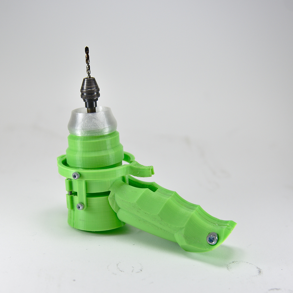 Vacuum Dremel with integrated RPM control