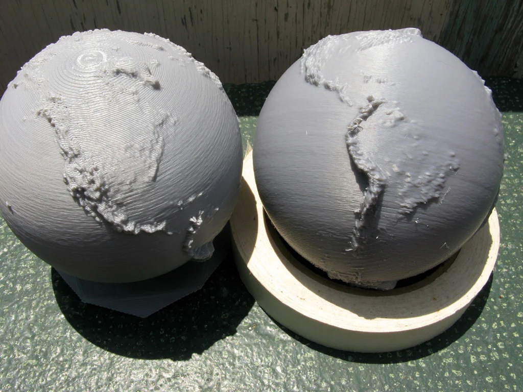 Earth Sea Relief Globe