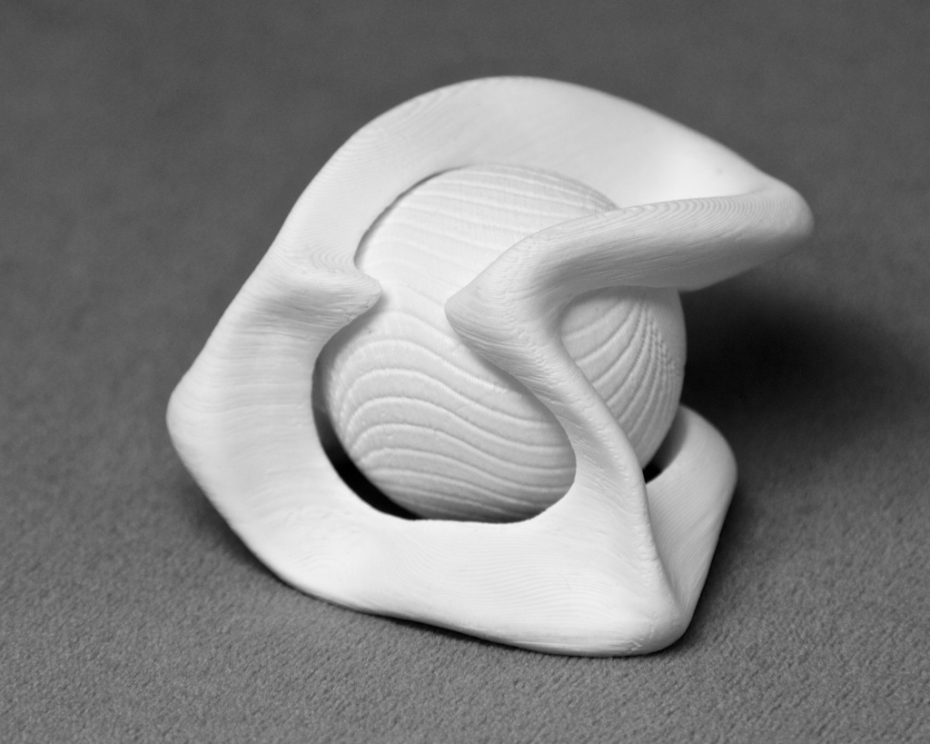 Captive Ball with Design