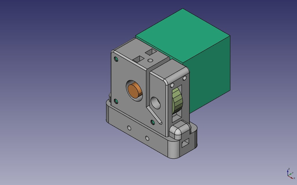 MK8 One Piece Heavy Duty Extruder