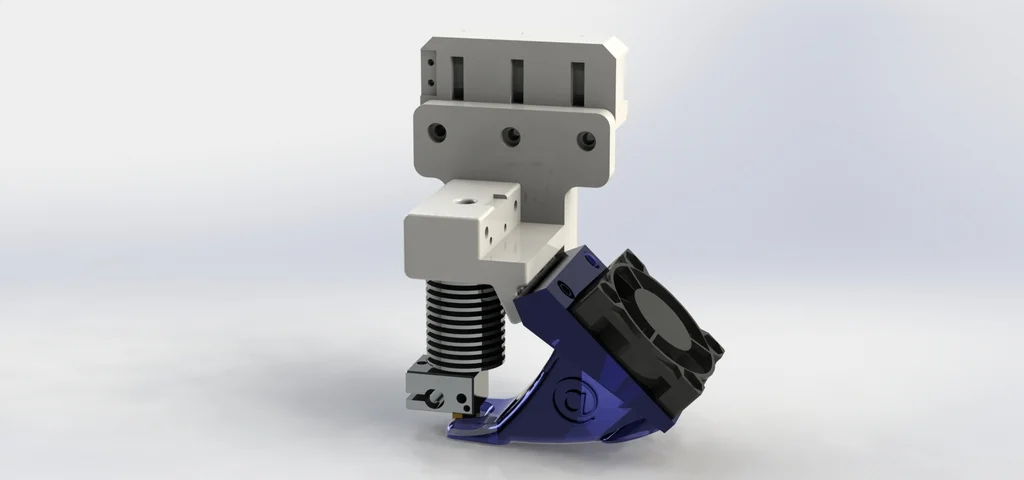 40mm Extrusion Fan Duct for Prusa i3 K Extruder w/E3Dv6
