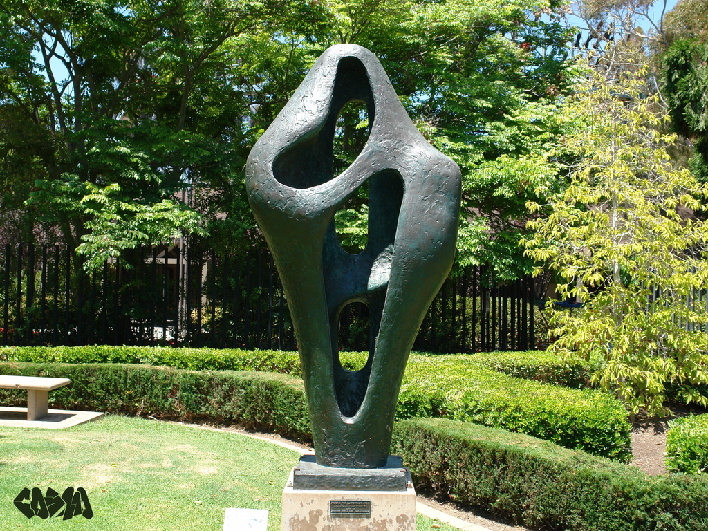 Figure for Landscape by Barbara Hepworth, 1960