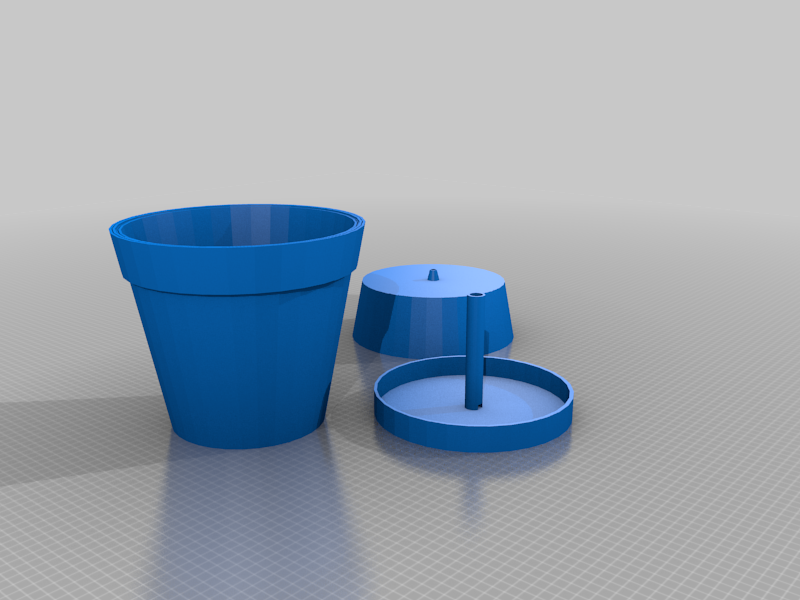 Nested Flower Pot Stash Box