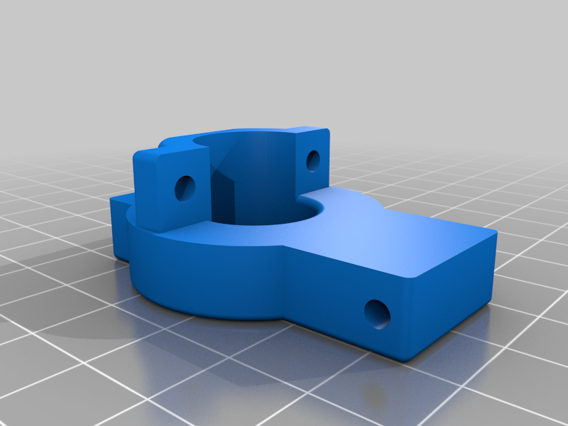 MICROMAKE 3D Printer Effector with Z probe For E3D v5 and  E3D v6 V2