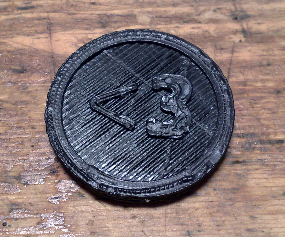 Two-Face coin (Thingiverse edition)