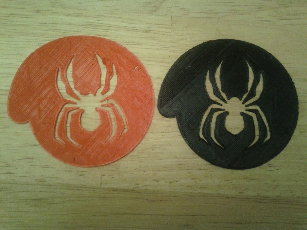 Halloween Spiderccino or A Spider-Cappuccino Stencil.