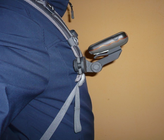 Garmin Oregon 450 backpack holder