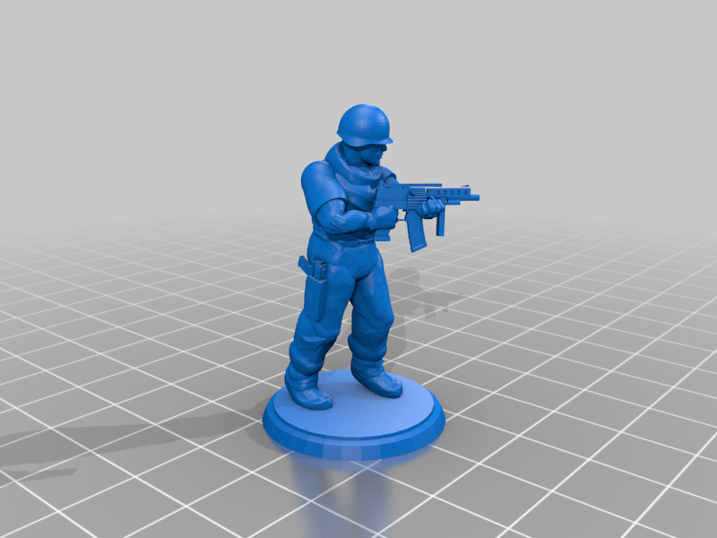 Modern Soldier - SMG