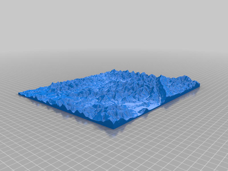 KY Southeast Terrain Map