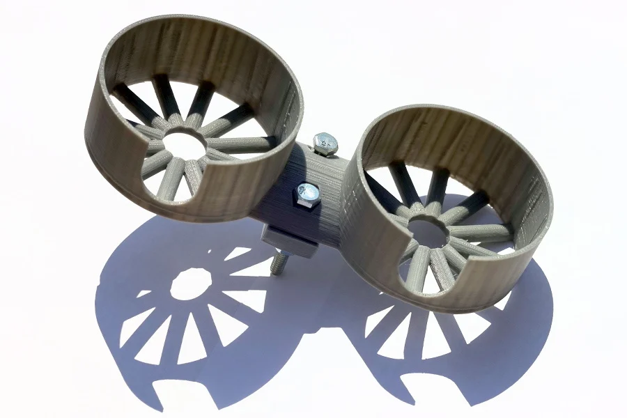 Double Cup Holder for a Porch Swing
