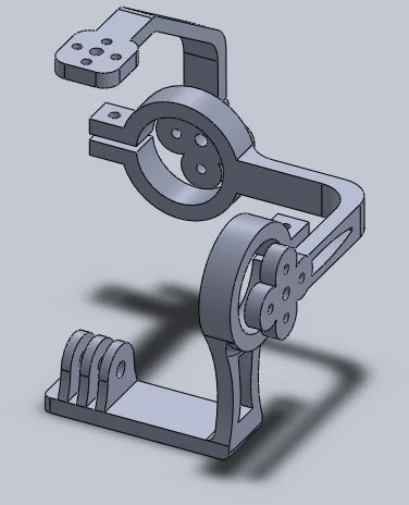 GoPro Hero 3 Skeleton Case Gimbal (3axis)