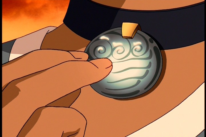 Katara (Avatar) Water Tribe Necklace with clasp Version 1