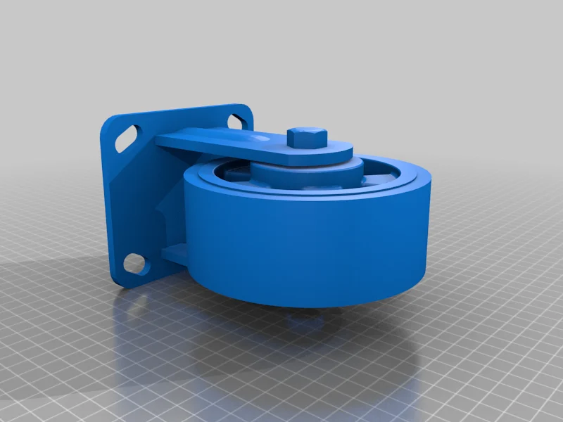 Heavy Duty Rigid Caster Wheel