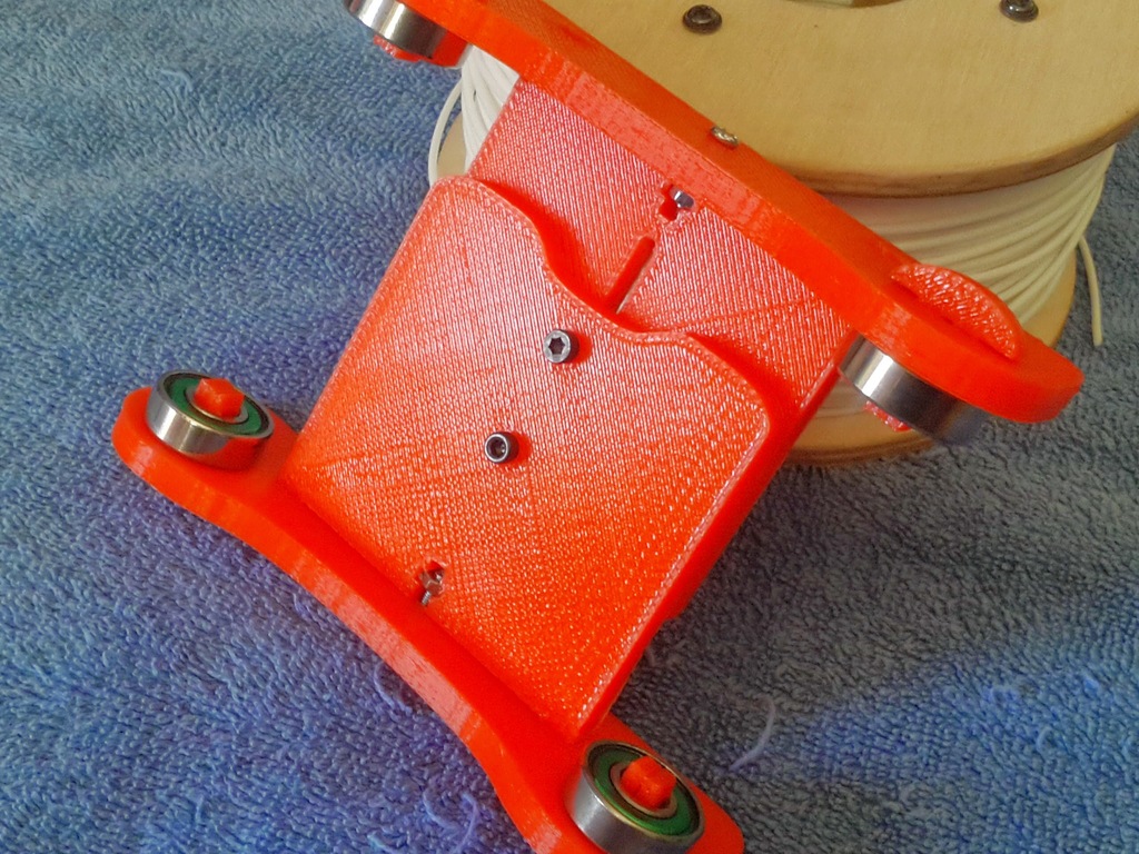 Printable STL Printrbot Adjustable Spool Coaster