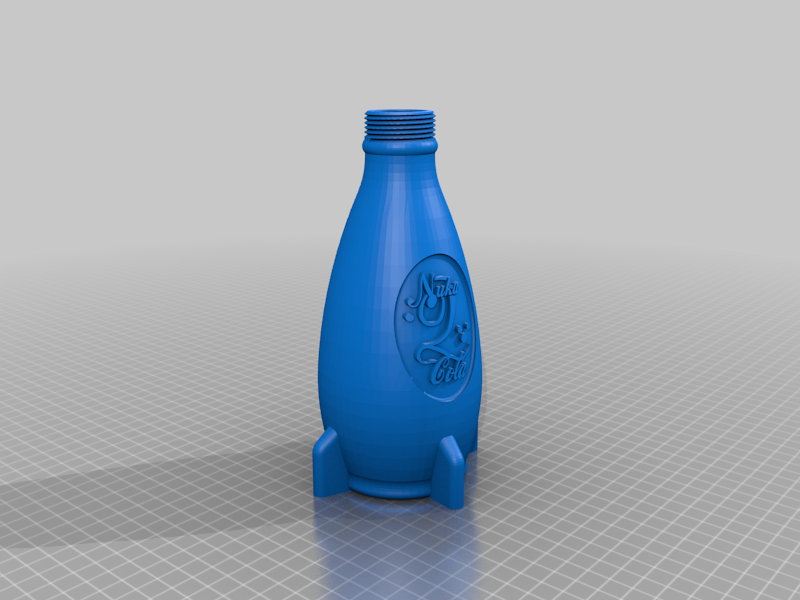 Fallout 4 Nuka Quartz Twisted Cap Bottle