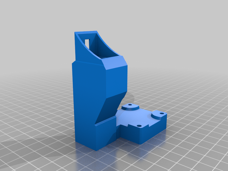 Wanhao Duplicator D9 Reworked Cooling Fan (Uses Stock Port & 5015 Fan!))
