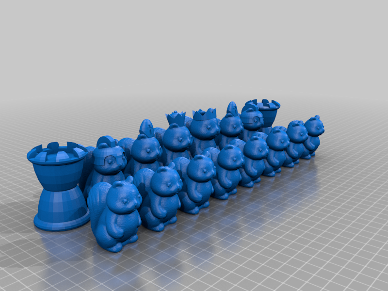 Ender 3 Eichhörnchen Schach