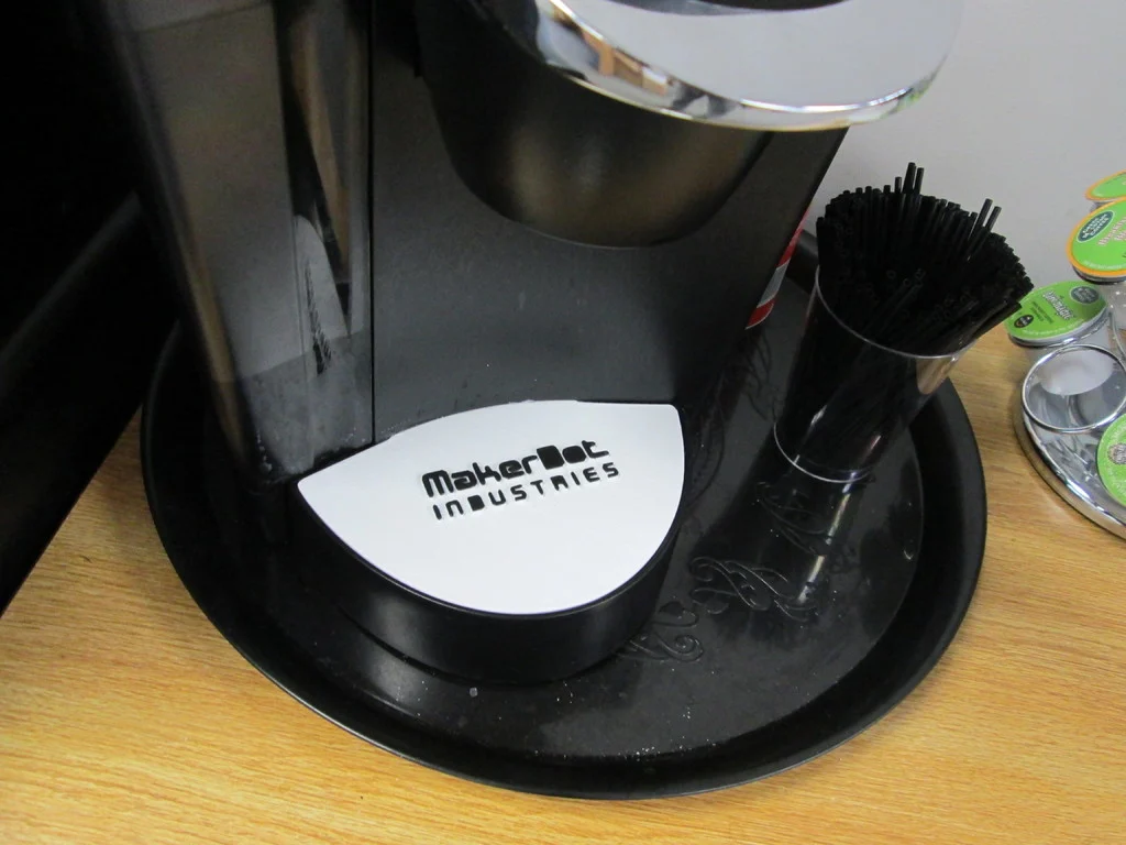 Customizable Keurig Drip Tray - Raised Stencil