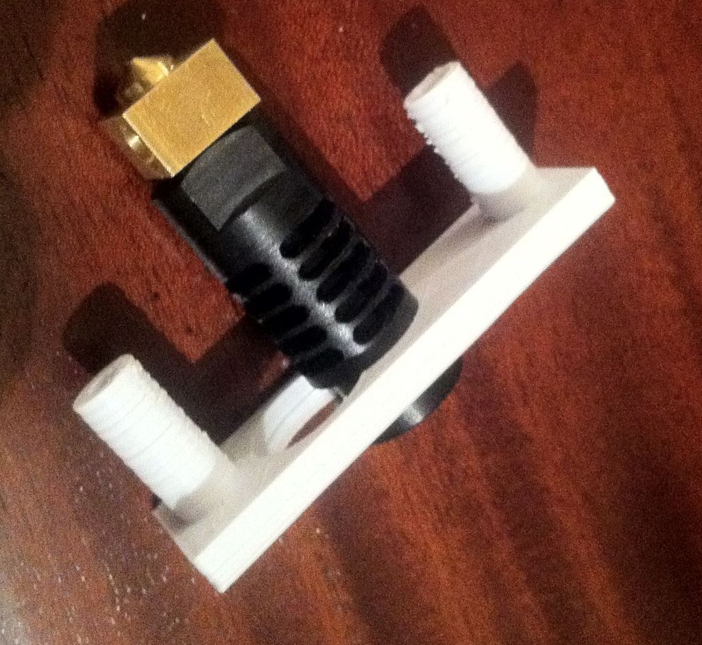 Groovemount for PG35L extruder for Kossel