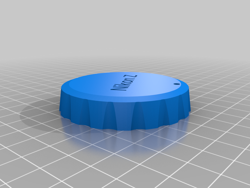 Nikon Z rear cap for Nikon S lenses or adapters