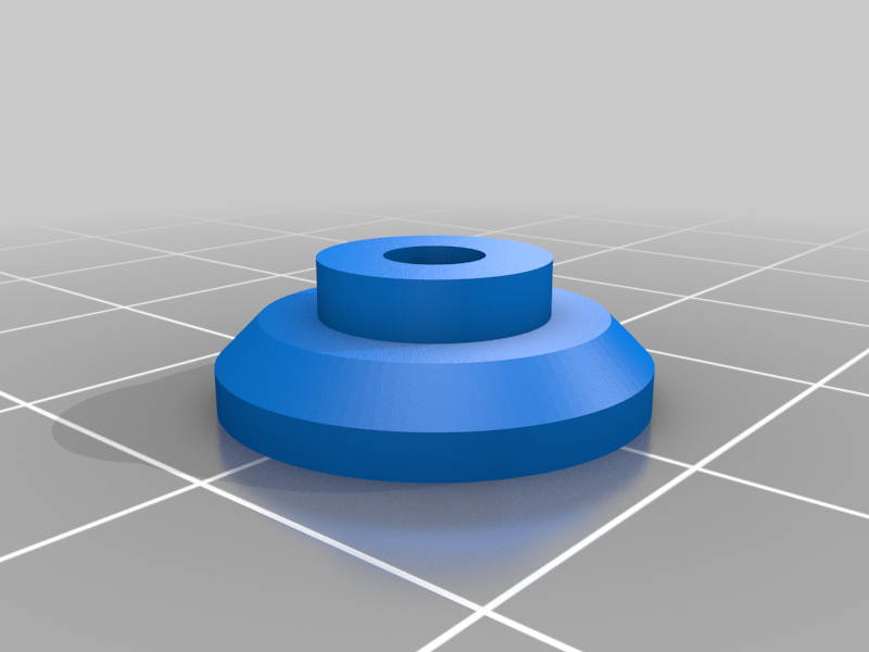 Sunblind cord aretation knob