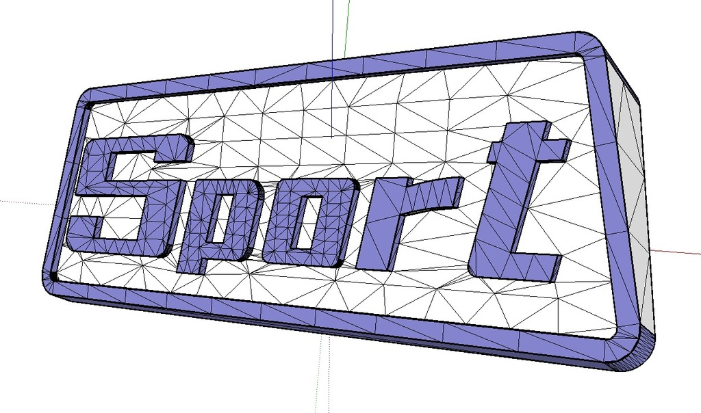 Sport badge