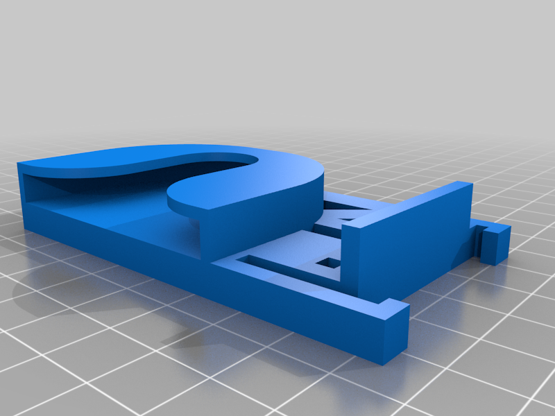 PS3 Eye Camera Mount Creality Ender 3 (for X axis QR code box)