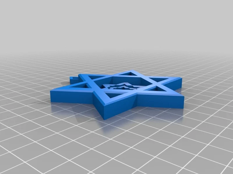 Star of David Tree Ornament
