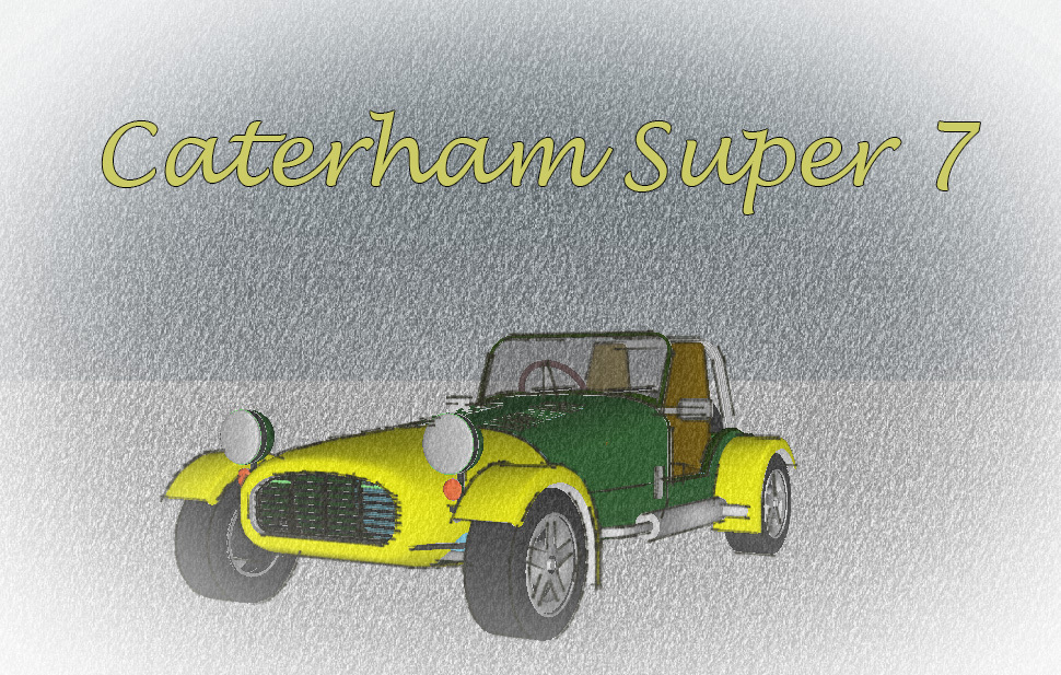 Caterham Super Seven 7 car for #WeLoveCars collection by whatakuai