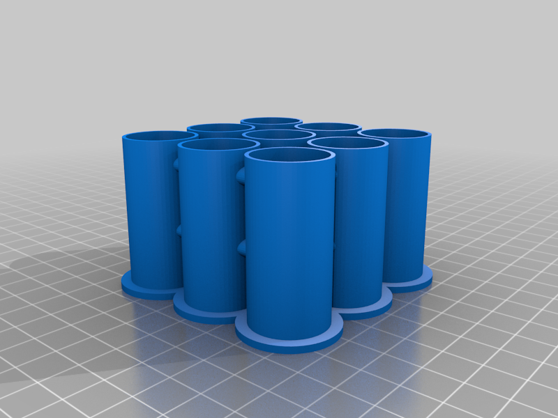Parametric Test Tube Rack