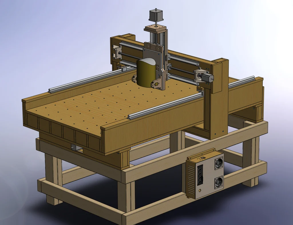 3 axis CNC router MDF ( metric )