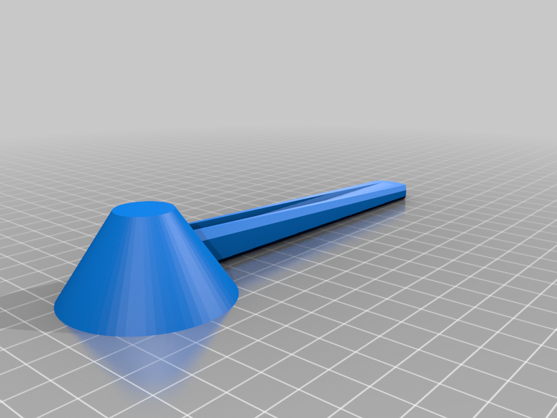 Asymmetric coffee scoop - 15ml
