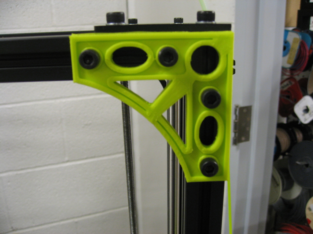 Awesomize Your New Lulzbot TAZ with steampunkish corner brackets!