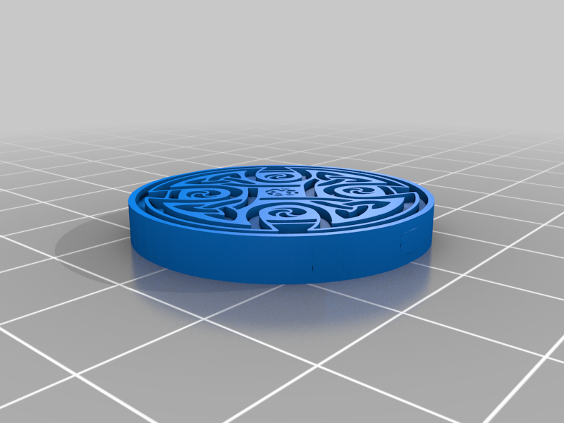 Round Celtic Cross