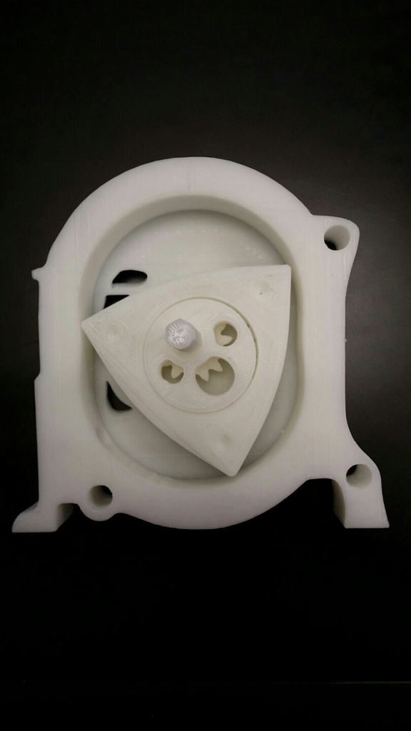 Remixed Wankel Rotary Engine 13B