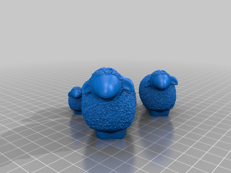 family of sheep