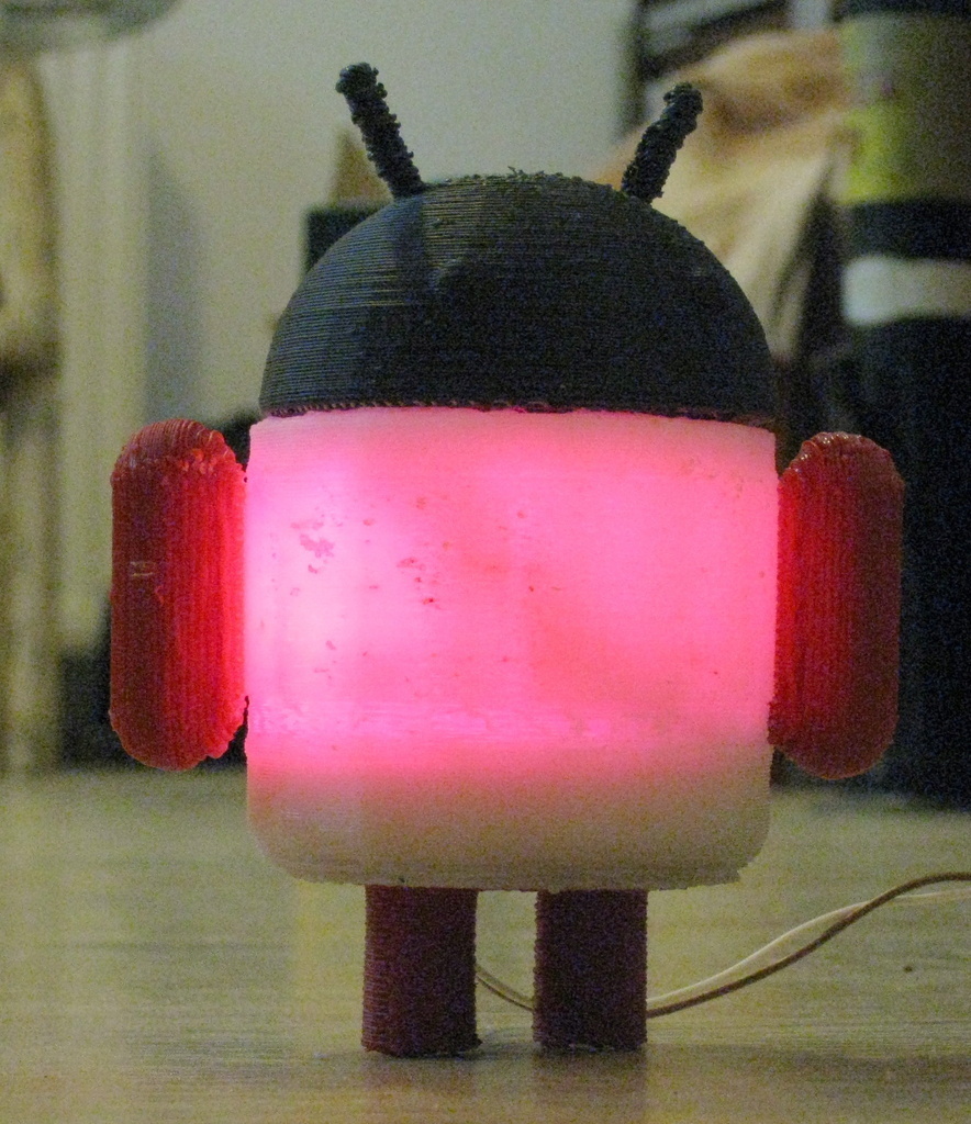 Glowing Lovable Google Android!
