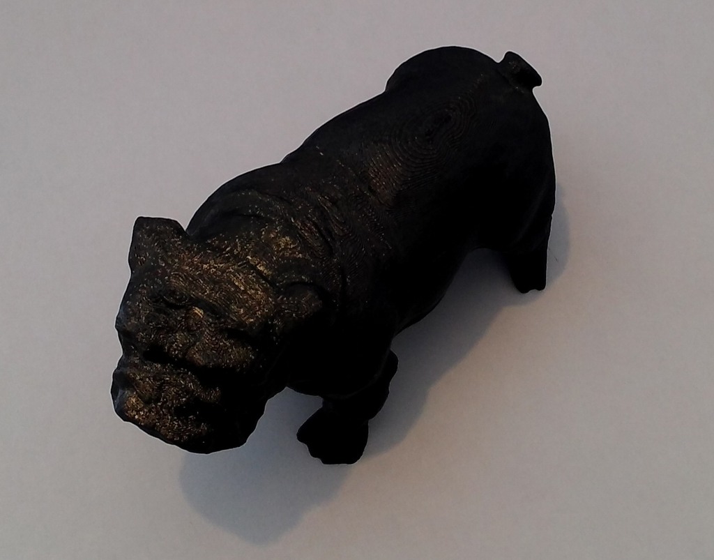 Bull dog pour le Bull Dog CafÃ© de Veneux-Les Sablons