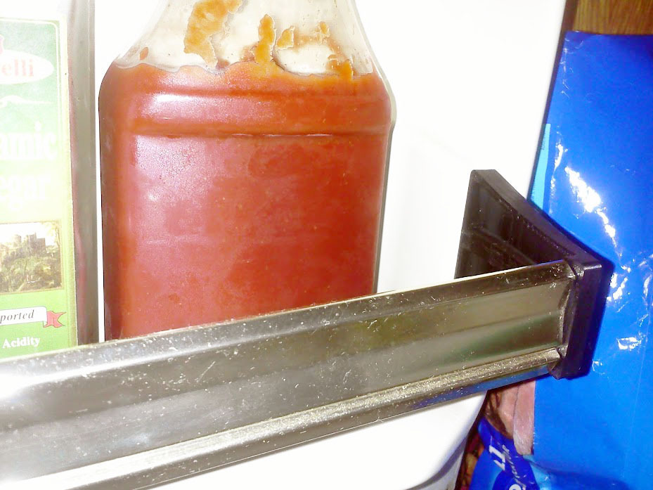 Refigerator Door Shelf Mount