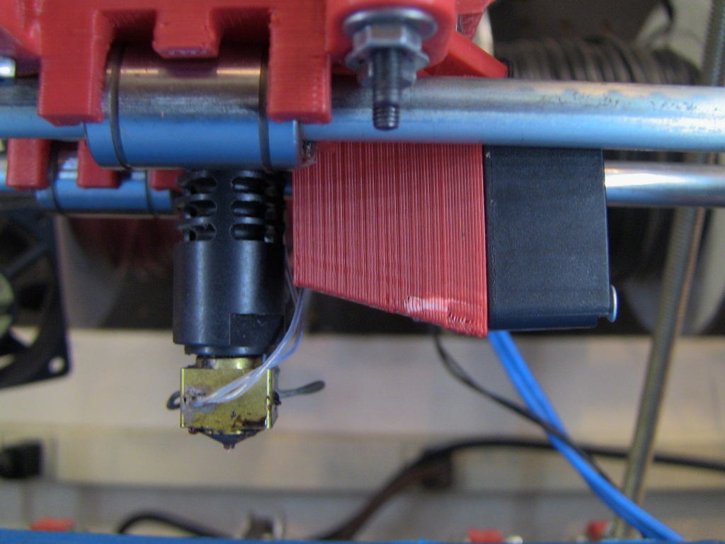 Gregs Extruder Jhead Fan Duct 30MM