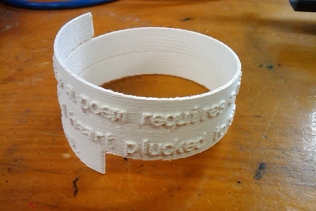 Spiral Poem Bracelet Mark 2