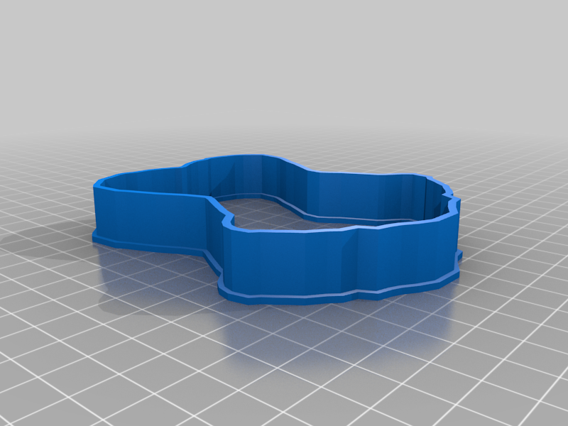 Corset fondant cutter