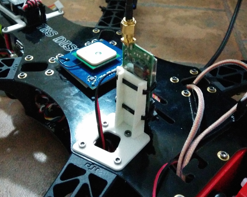 TBS Discovery Video transmitter mount - DJI F450