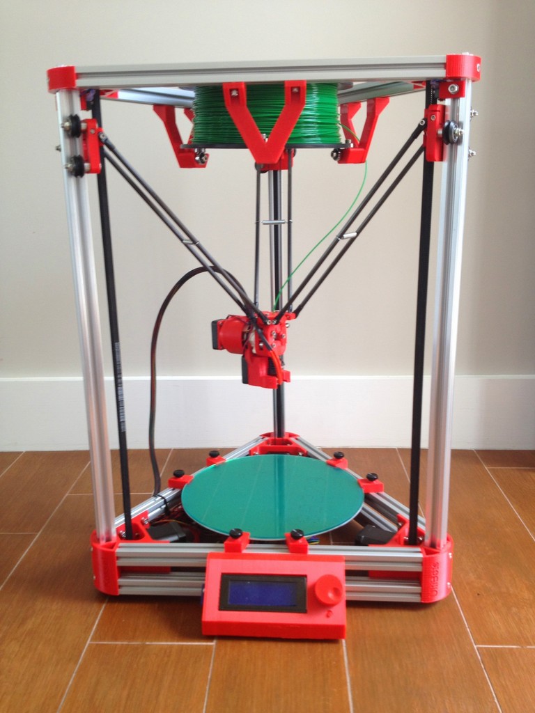 Kossel 250 V-Slot 3D Printer - DIY Kit